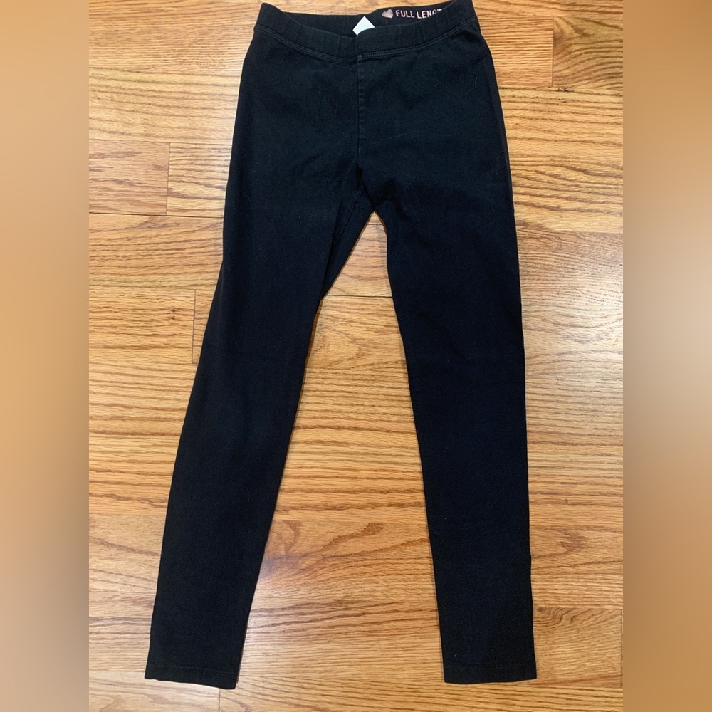 Girls size 10 J Crew black everyday legging